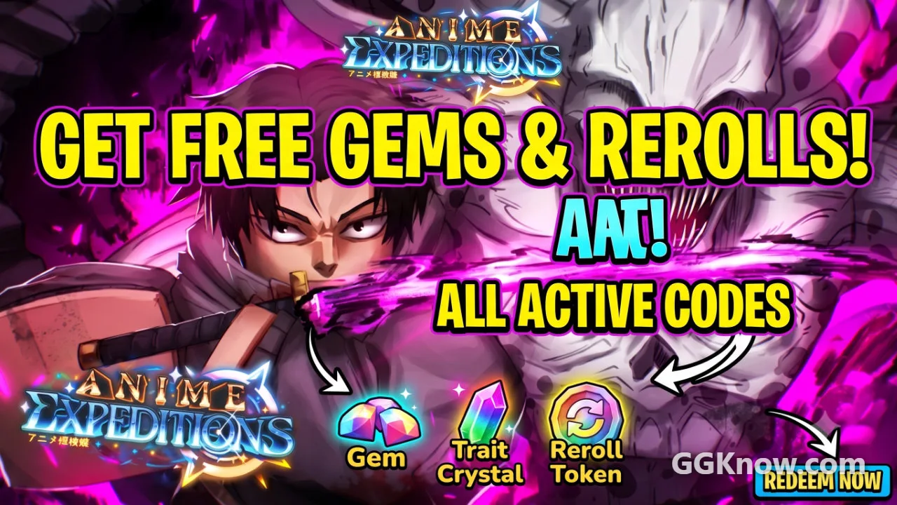 Anime Expeditions Codes: Free Gems, Trait Crystals & Rerolls